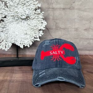 NWOT-WOMEN'S PONYTAIL DISTRESSED VINTAGE "DAD" HAT/Adjustable Baseball hat